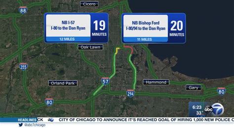 abc chicago traffic map