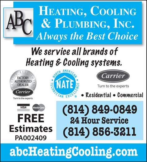 abc heating and cooling commercial