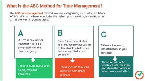 5 ABC Time Management Tips