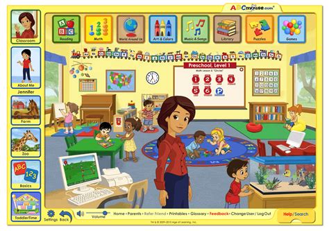 abcmouse for kids free games