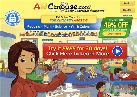 abcmouse free month trial
