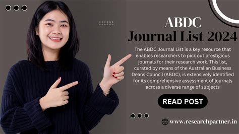 ABCD Journal List: Top Picks for 2023 Researchers