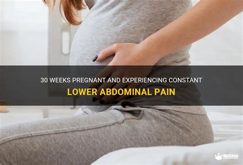 abdominal pain 30 weeks pregnant