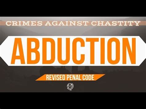 abduction revised penal code