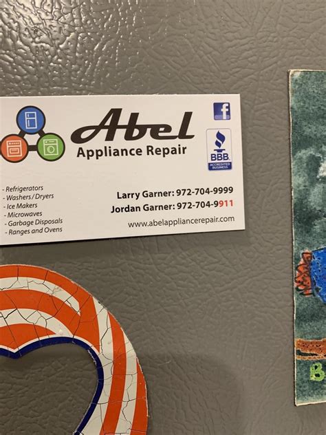 abel appliance repair near me phone number