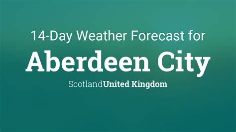 aberdeen scotland weather forecast