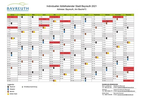 abfuhrkalender landkreis bayreuth 2024