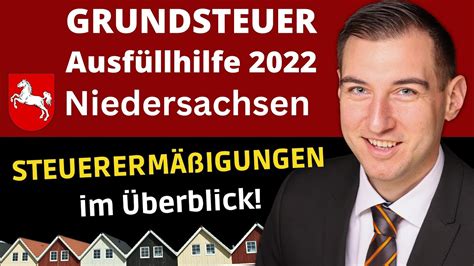 Abgabe Grundsteuererklärung Niedersachsen