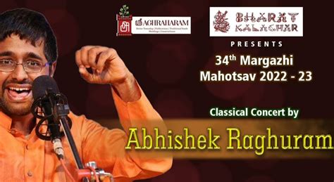 abhishek raghuram concert schedule