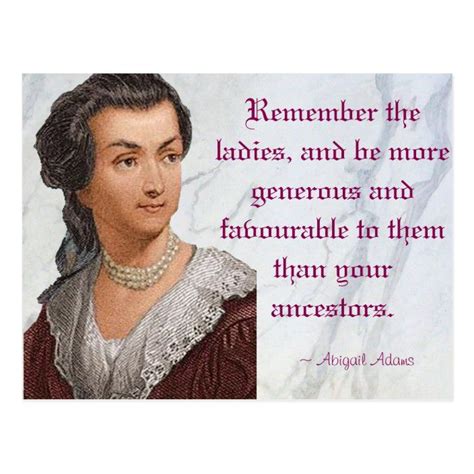 abigail adams include the women