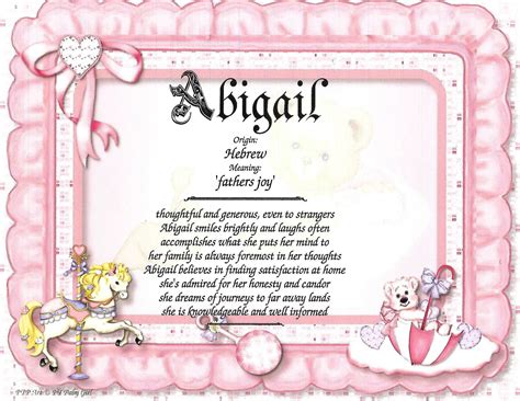 abigail name meaning