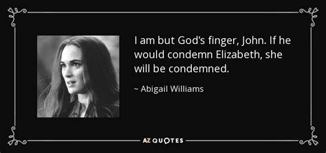 abigail williams accusing quotes