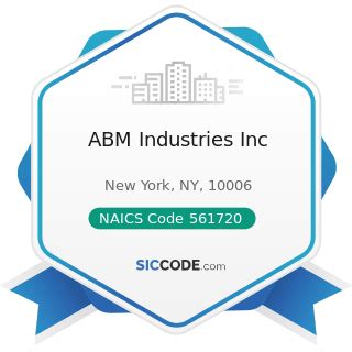 abm industries naics code