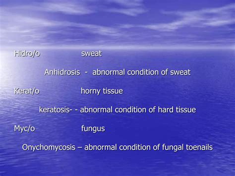 abnormal condition of horny tissue