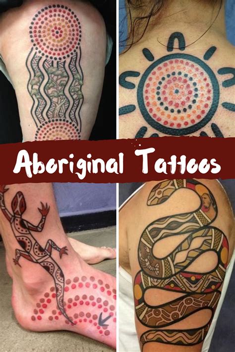 List Of Aboriginal Tattoo Designs Free Ideas