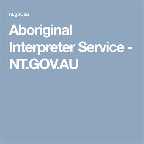 aboriginal interpreter service alice springs