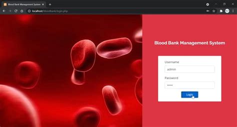 about blood bank management system