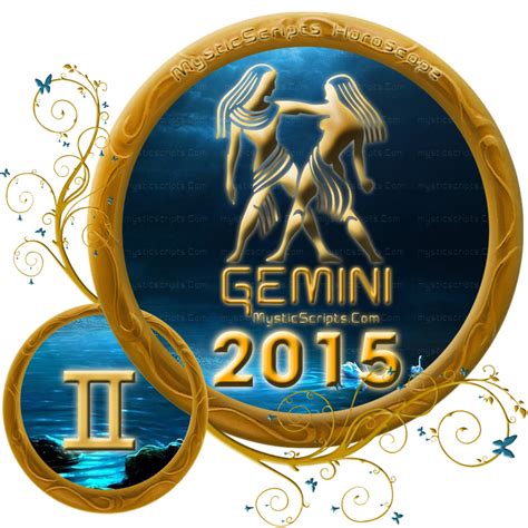 About Gemini Horoscope 2015