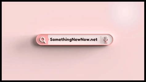 about somethingnewnow.net