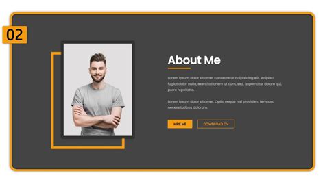 about us source code html css