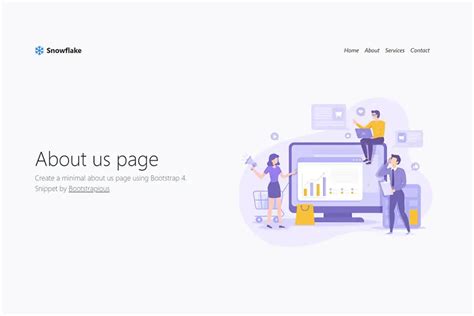 about us template bootstrap 5