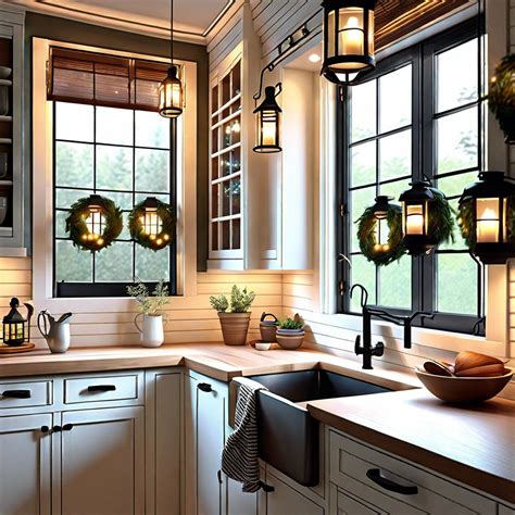 Above Kitchen Window Decor Ideas