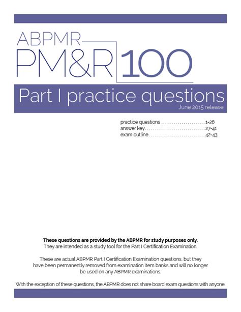 abpmr practice questions
