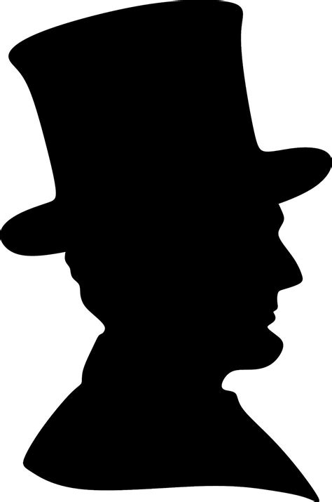 abraham lincoln silhouette clip art 20 free Cliparts Download images