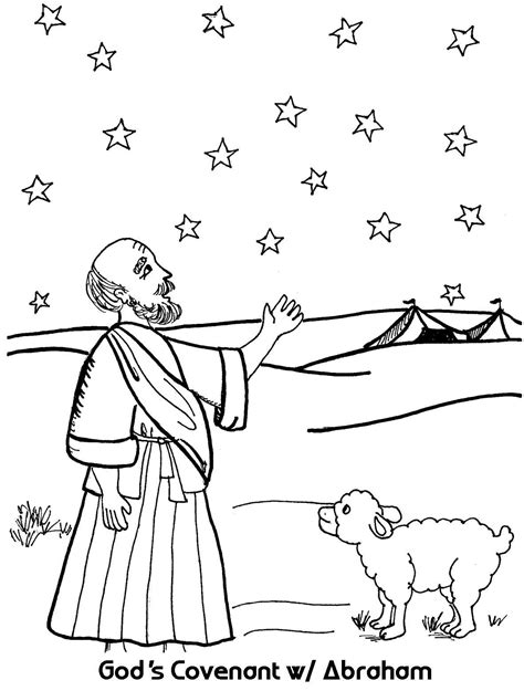 Abraham Bible Coloring Pages: A Fun Way To Learn About The Bible