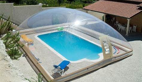 Abri Piscine Dome Gonflable Dôme Pour "cristalball Solar" 5 X 10 M