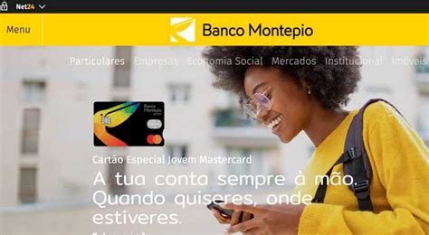 abrir conta banco montepio