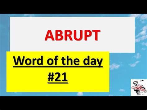 abrupt meaning in tamil synonyms