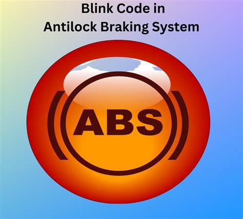 Abs Blink Code 7-1