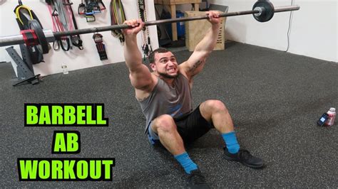 Abs Exercises On Barbell