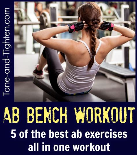Abs Exercises With Bench