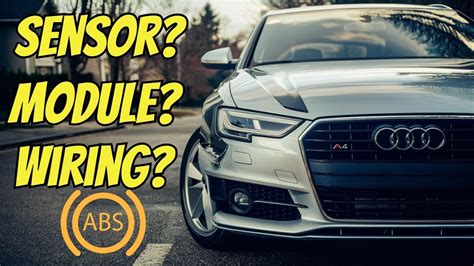 Abs Fault Audi A4