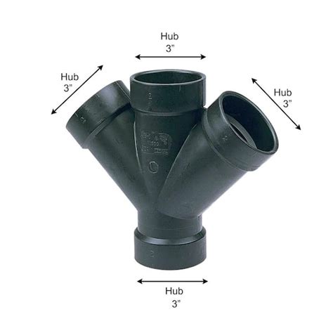 Abs Pipe Y Fitting