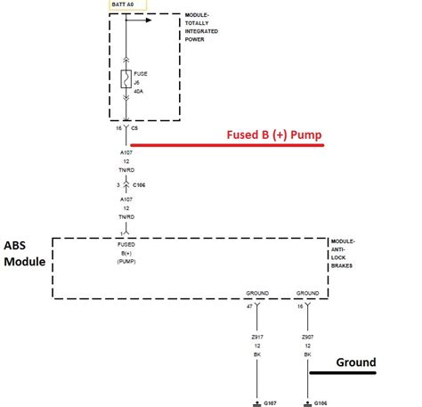 Abs Pump Motor Circuit