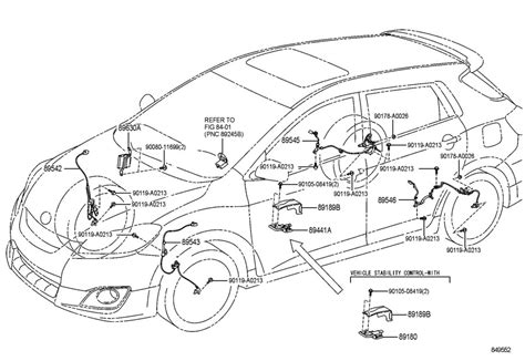 Abs Speed Sensor Toyota Matrix 2003