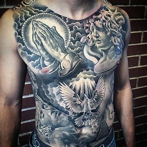 Pin by chris ortiz on guys Chest tattoo men, Cool chest tattoos