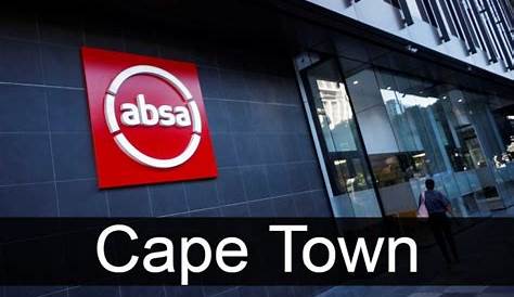 Absa Automated Teller Machine Being Used In Cape Town Suburb Stock