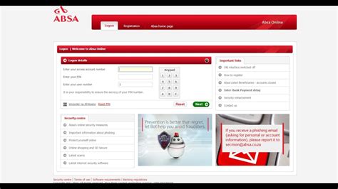 absa business integrator online login