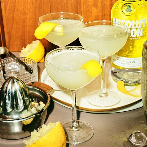 absolut lemon drop martini