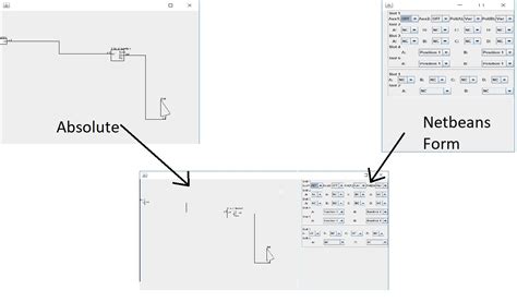 Absolute Layout Java Netbeans