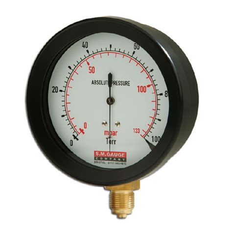 absolute vacuum pressure gauge