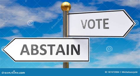Abstain Definition In Voting
