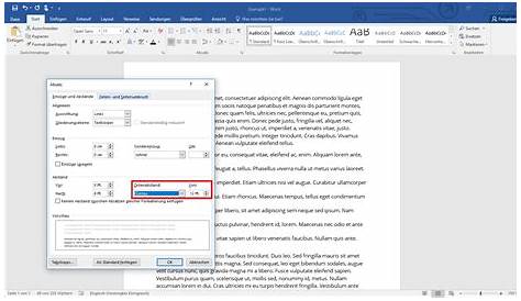 Microsoft Office Word - Abstand zwischen Text und Fußnote