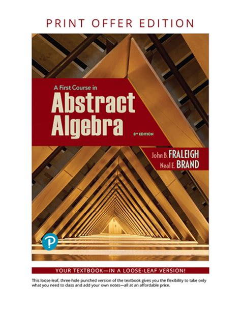 abstract algebra book with solutions