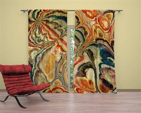 Abstract Art Curtains