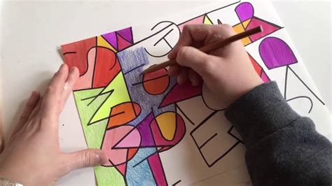 Abstract Art Using Letters